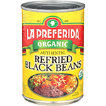 Refried Black Beans Organic