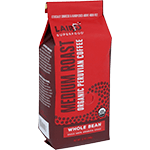Organic Peruvian Coffee Medium Roast Whole Bean