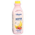 Kefir Cultured Lowfat Milk Strawberry Banana
