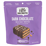 Crispy Wafers Dark Chocolate with Sea Salt