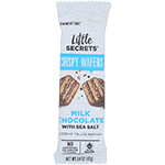 Crispy Wafers Milk Chocolate with Sea Salt