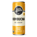 Kombucha Ginger Lemon
