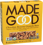 made good chocolate banana granola bars 6 oz
