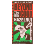 73% Cocoa Hazelnut Chocolate Bar