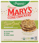 Organic Rosemary Super Seed Crackers