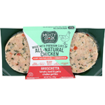 Chicken Patty Bruschetta