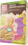 Mom's Best Toasted Cinnamon Squares Cereal Family Size