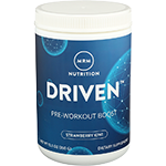 mrm driven pre-workout boost strawberry kiwi tub 350 g