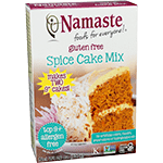 namaste foods gluten free spice cake mix package 26 oz