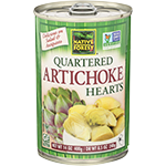 Artichoke Hearts Quartered