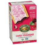 natures path frosted cherry pomegranate toaster pastries 6 tarts per box