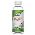 nature's way coconut oil liquid bottle 10 oz