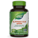 Nature's Way Slippery Elm Bark 370 mg 100 Capsules