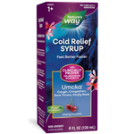 nature's way umcka coldcare 99 alcohol free syrup cherry bottle 4 fl oz