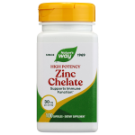 Nature's Way Zinc Chelate 30 mg 100 Capsules
