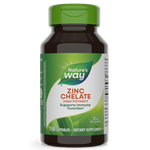 Nature's Way Zinc Chelate 30 mg 100 Capsules