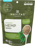 navitas naturals raw hemp seed shelled organic 8 oz