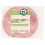 Applewood Smoked Uncured Ham Steak