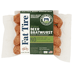 Bratwurst Fat Tire Beer