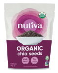 nutiva chia seed black organic 12 oz