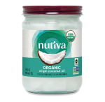 nutiva organic virgin coconut oil glass jar jar 14 oz