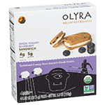 Greek Yogurt Breakfast Biscuits Blueberry Sandwich