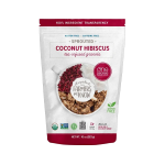 Coconut Hibiscus Tea Infused Granola