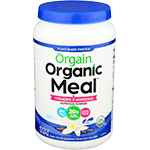 Organic Meal Nutrition Powder Vanilla Bean