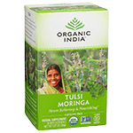 organic india tulsi tea moringa 18 bags