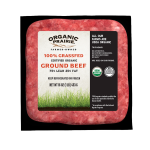 100% Grassfed Organic Ground Beef 75/25