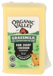 Organic Grassmilk Raw Sharp Cheddar Cheese