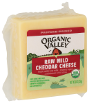 Organic Raw Mild Cheddar Cheese