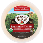 Organic Shredded Parmesan