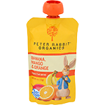Mango, Banana and Orange Baby Food