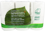 seventh generation 100% recycled bathroom tissue extra soft and strong 2-ply 12 roll