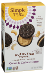 Cocoa & Cashew Butter Sandwich Cookies