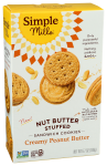 Creamy Peanut Butter Sandwich Cookies