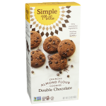 Crunchy Almond Flour Double Chocolate Cookies