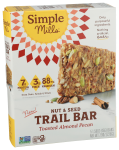 Nut & Seed Trail Bar Toasted Almond Pecan