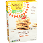 Seed Flour Crackers Everything