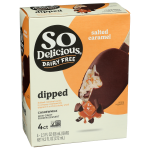 Cashewmilk Frozen Dessert Dipped Salted Caramel