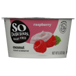 Raspberry Coconut Yogurt Alternative