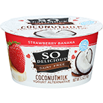 Coconutmilk Yogurt Strawberry Banana