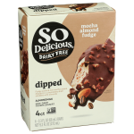 Dipped Mocha Almond Fudge Bars Almondmilk Dessert