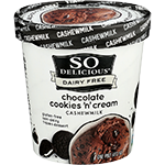 Frozen Desset Cashewmilk Chocolate Cookies N Cream