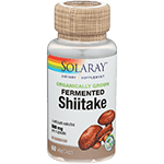 Solaray Organically Grown Fermented Shiitake 60 Vcaps