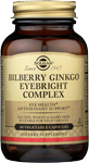 solgar bilberry ginkgo eyebright complex 60 vegetable capsules