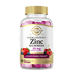 Zinc  25 Mg Gummy Mixed Fruit Flavors