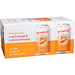 Sparkling Water & Real Squeezed Fruit Orange Mango