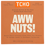 Almond Butter & Sea Salt Filled Dark Chocolate 75% Cacao Aww Nuts!